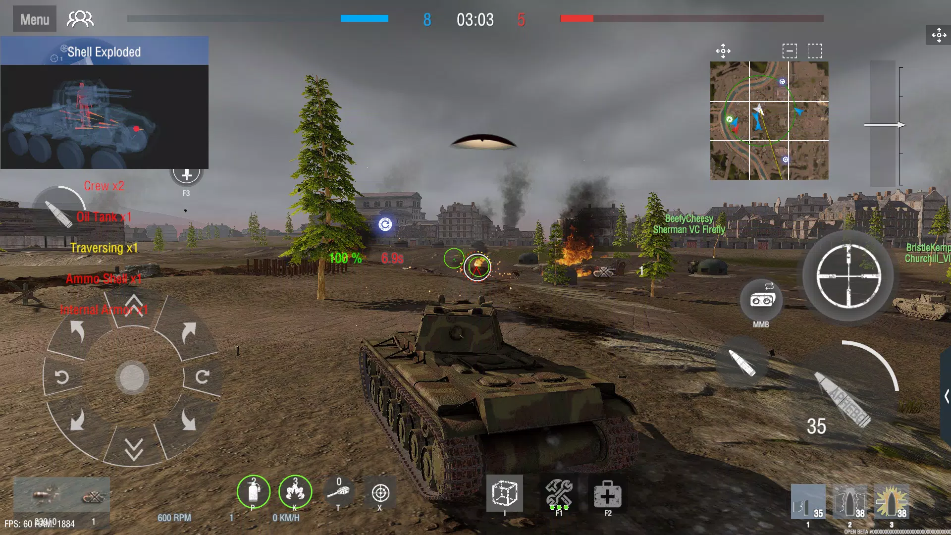 Panzer War Ekran Görüntüsü 1