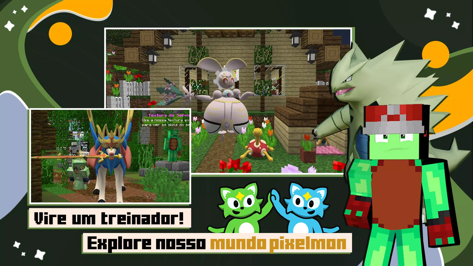 Pixelmon Brasil應用截圖第2張