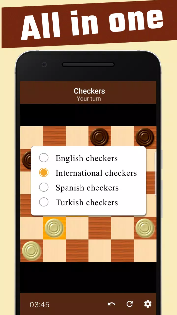 Damas - checkers Captura de tela 3