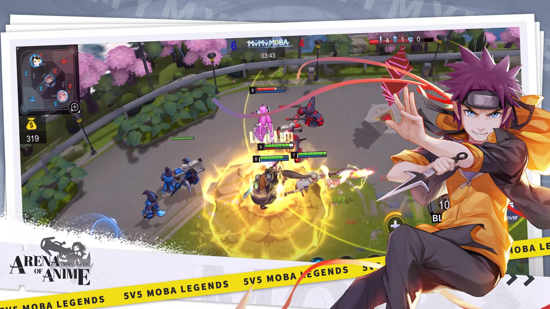Arena of Anime: MOBA Legends Screenshot 4