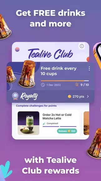 Tealive MY - Order Bubble Tea スクリーンショット 3