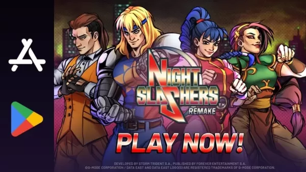 Remake de Night Slashers: Classic Horror Beat 'Em Up Now en Android