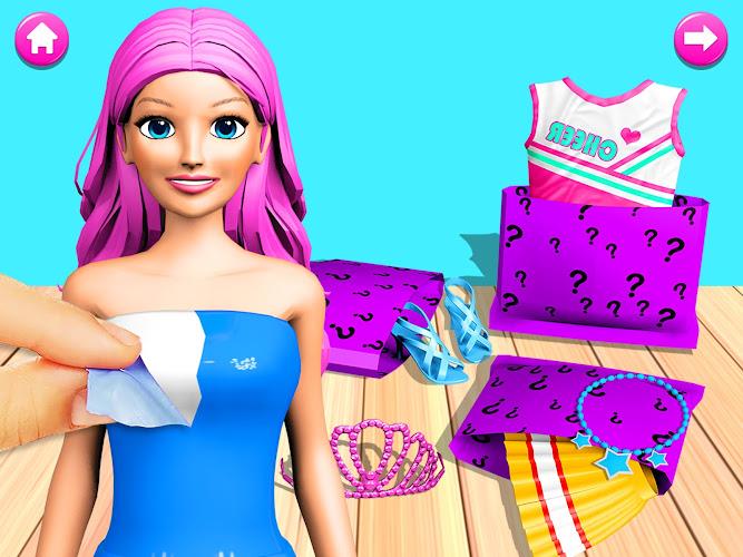 Color Reveal Makeup Girl Games Capture d’écran 3