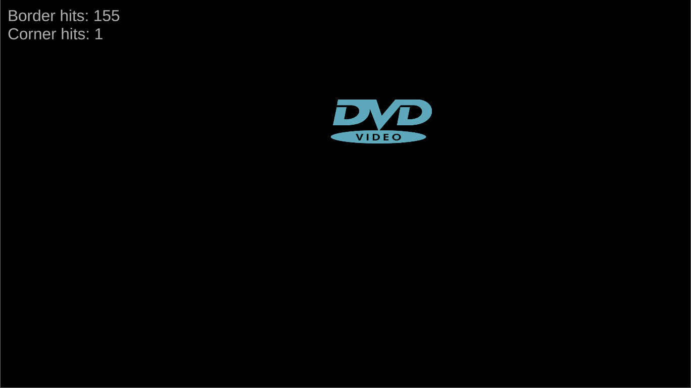 DVD Screensaver Simulator Zrzut ekranu 4