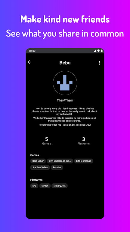 Playsum: find gaming friends Скриншот 1