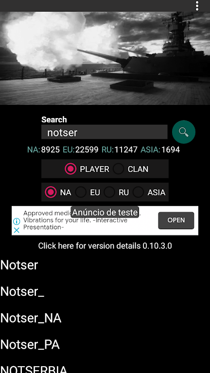 WOWs Stats (World of Warships)應用截圖第1張