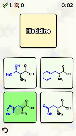 Amino Acid Quiz应用截图第1张