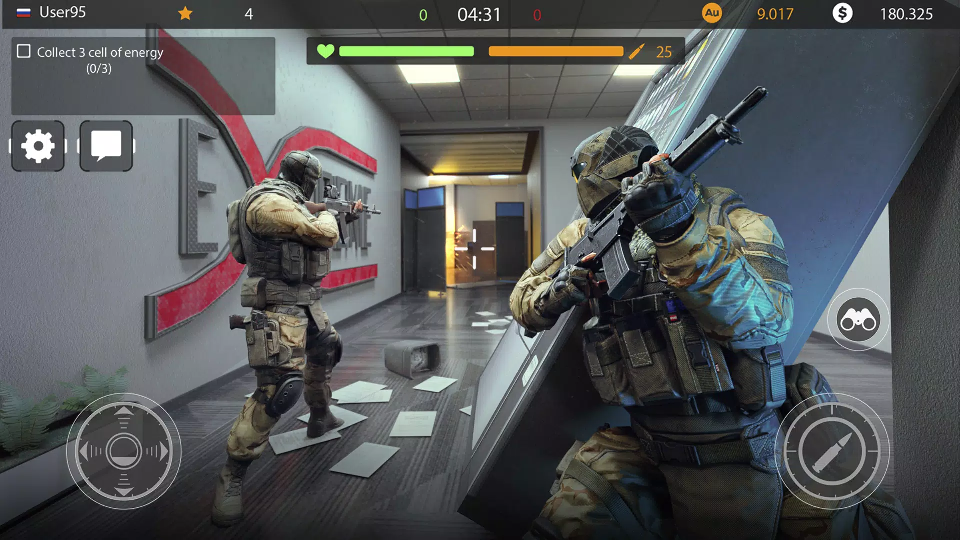 Code of War：Gun Shooting Games Captura de tela 1