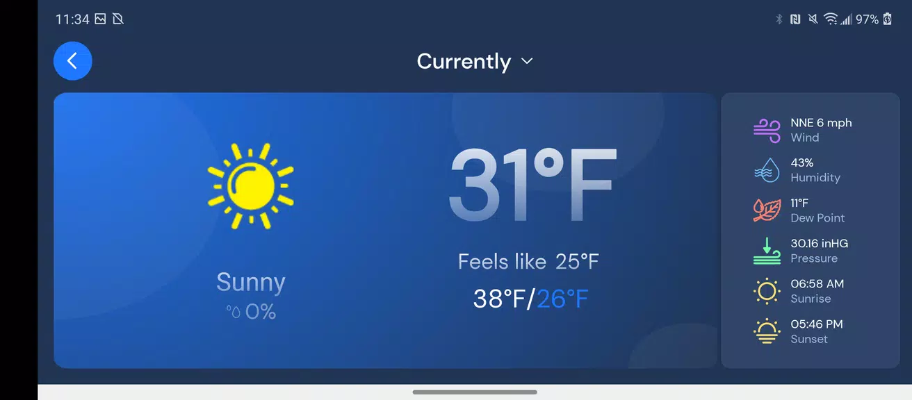 WeatherNation Скриншот 2