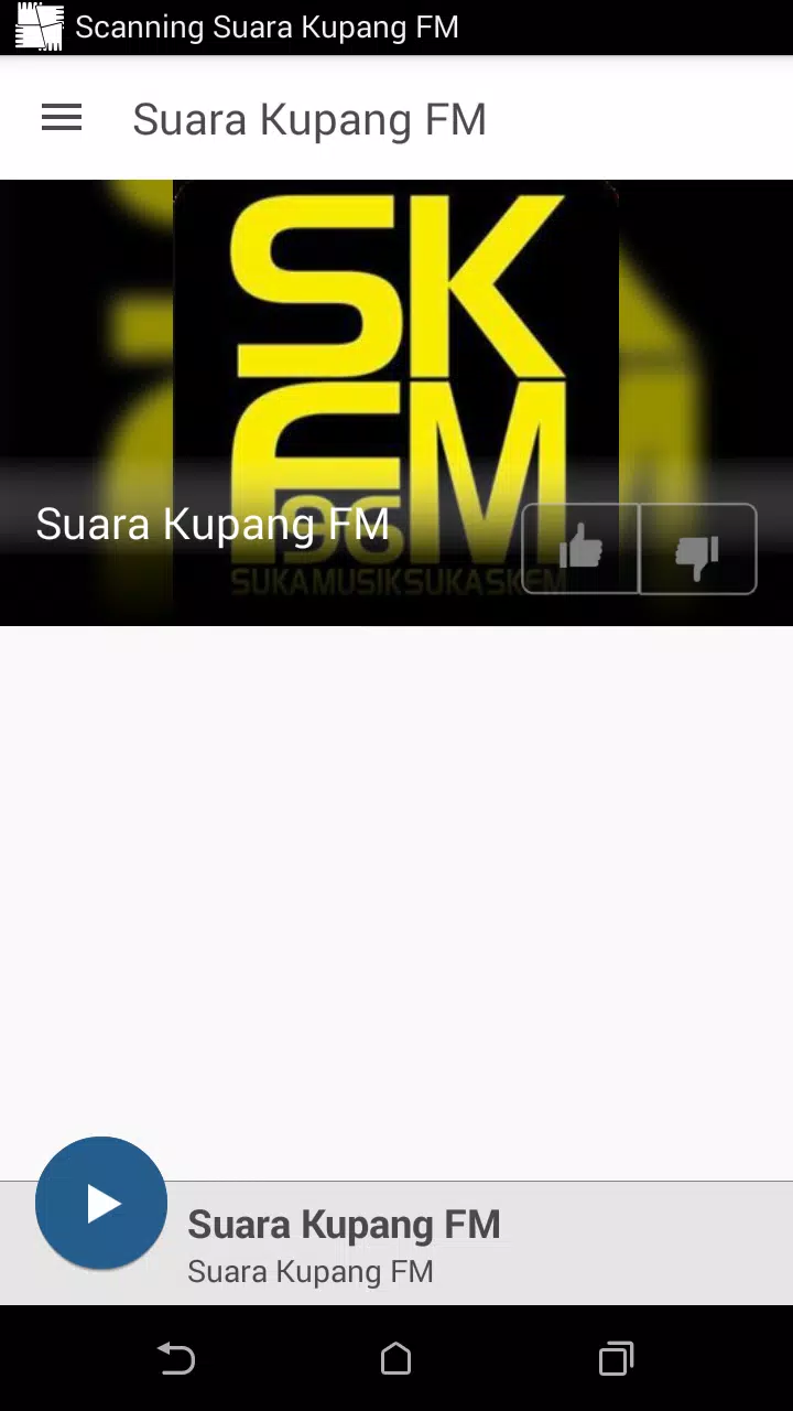 Schermata Suara Kupang FM 1