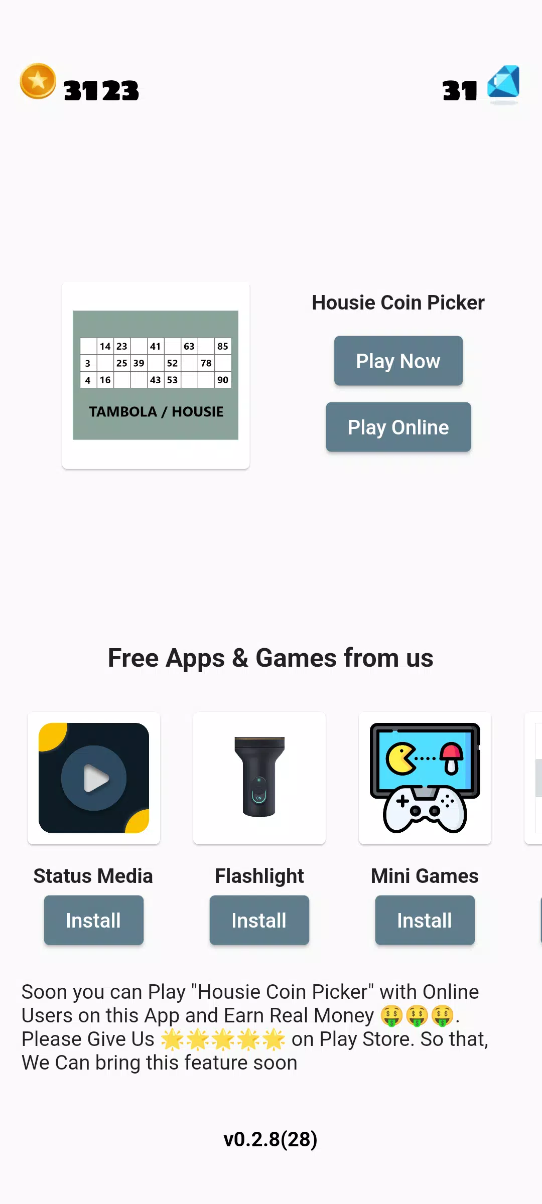 Tambola Housie Coin Picker應用截圖第1張