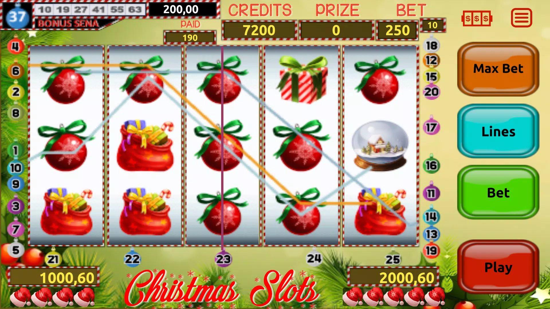 Christmas (Xmas) Slots 스크린샷 4