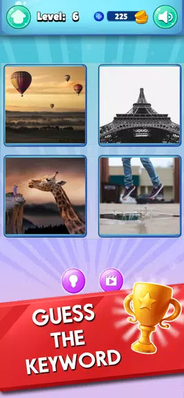 4 Pics 1 Word - World Game 스크린샷 3