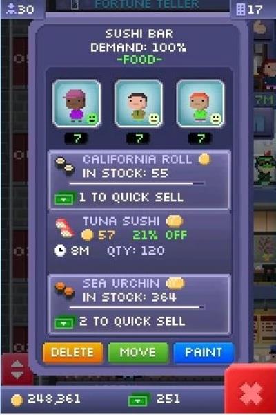 Tiny Tower Mod Tangkapan skrin 2
