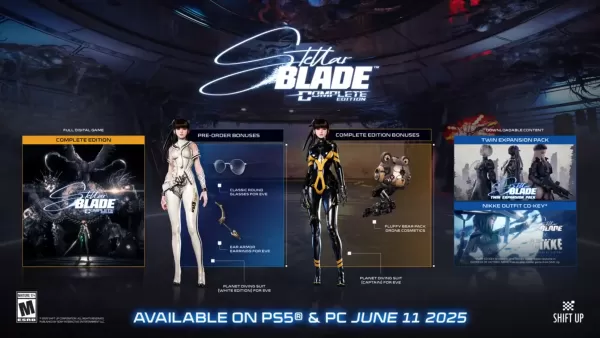 Stellar Blade PCのリリース日、機能、新しいボスファイト、およびリークされたソニートレーラーによって明らかにされた25の新しい衣装