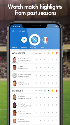 Live score hunter-football live&sports live Tangkapan skrin 4