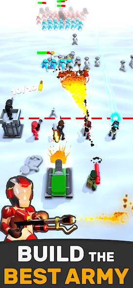Schermata Idle Army Mod 2