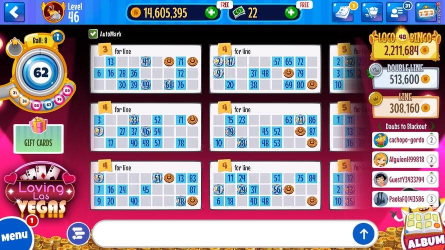 Bingo Lotto Tombola Online Captura de pantalla 1