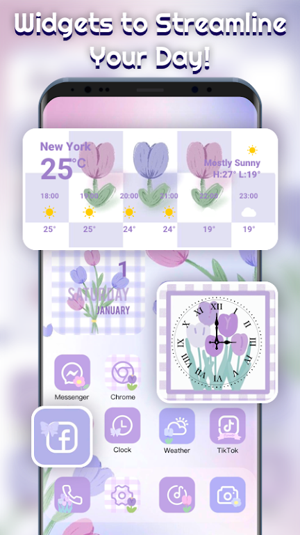 Themepack – App Icons, Widgets Mod应用截图第4张