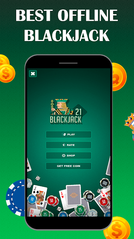 Royal Blackjack 21 स्क्रीनशॉट 1