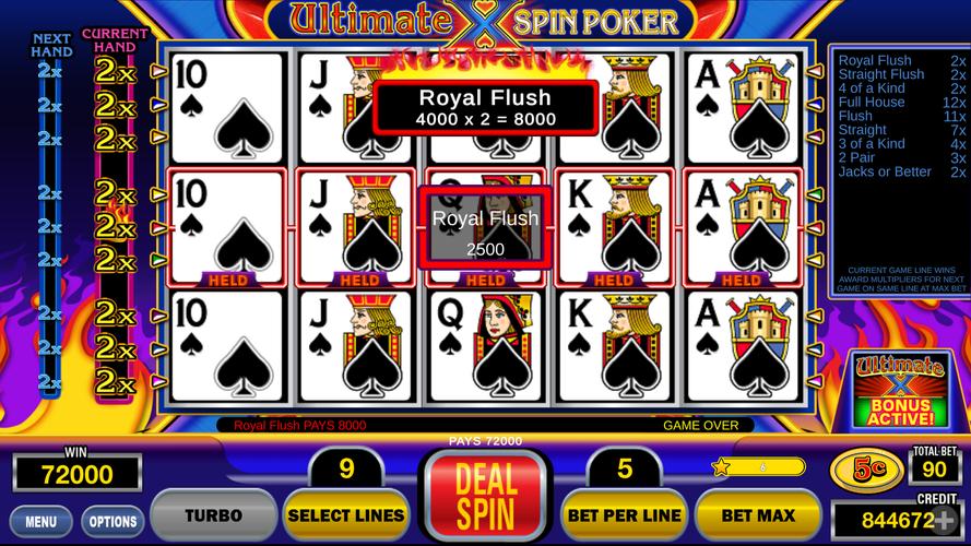 Spin Poker™ Casino Video Slots स्क्रीनशॉट 2
