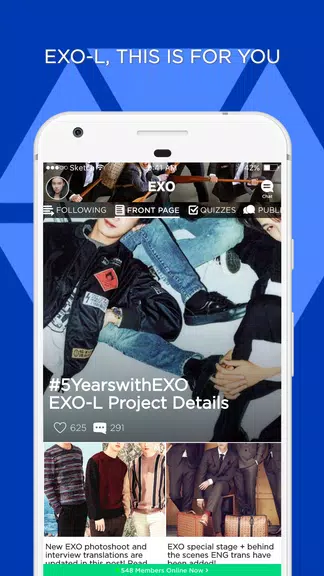 EXO-L Amino for EXO Fans Скриншот 1