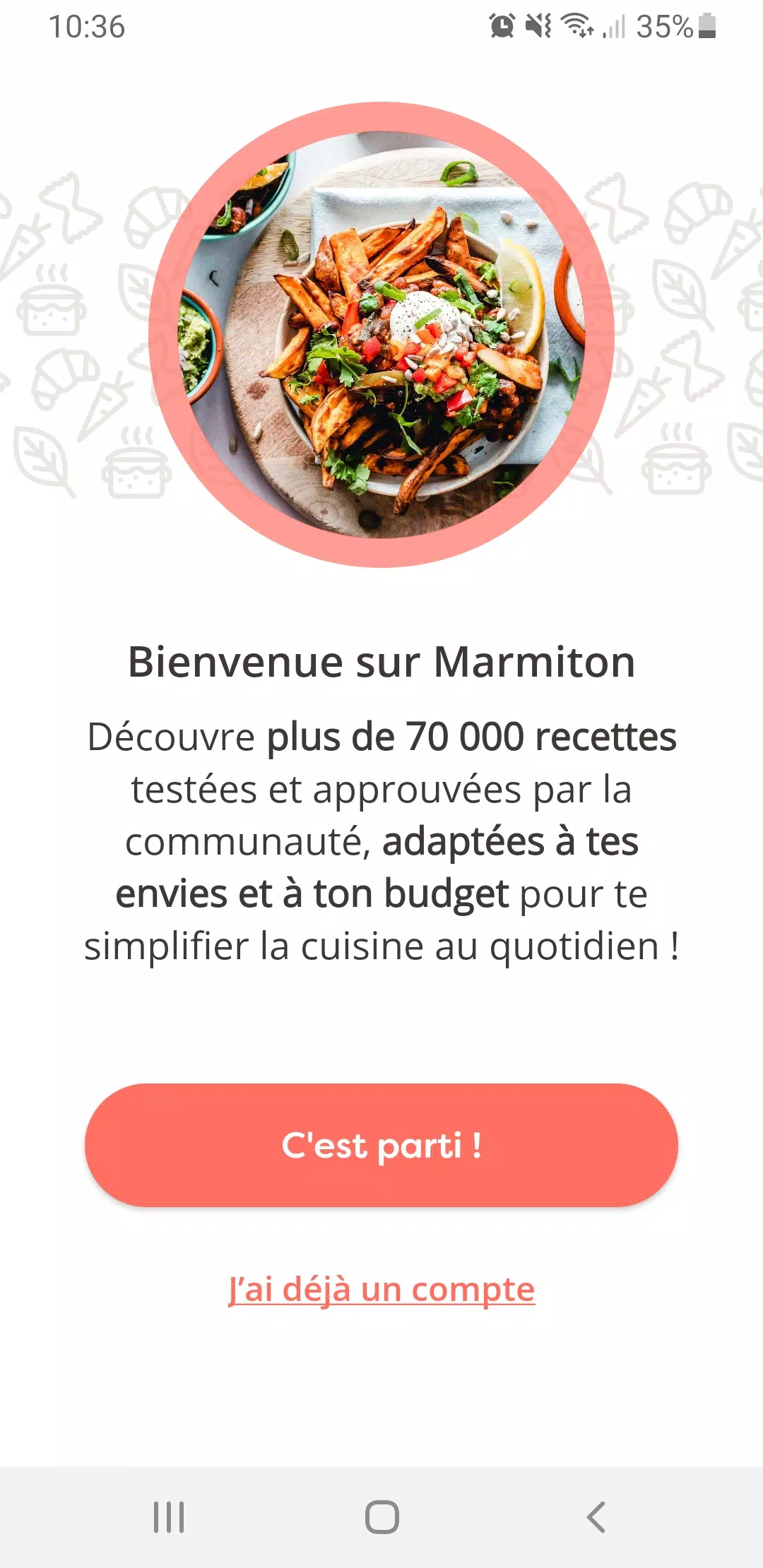 Marmiton, recettes de cuisine スクリーンショット 1
