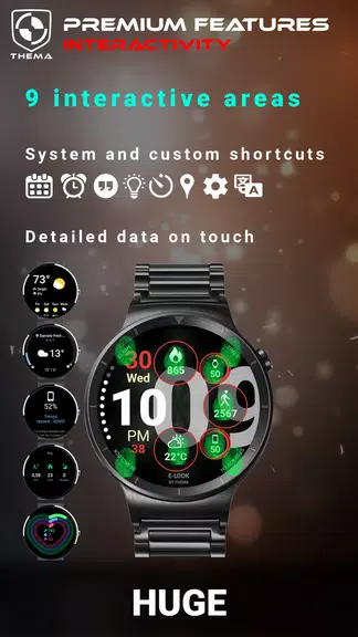 Huge Watch Face應用截圖第3張