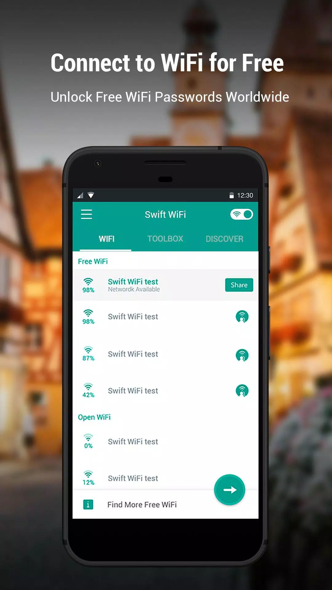 Swift WiFi - Free WiFi Hotspot ဖန်သားပြင်ဓာတ်ပုံ 3