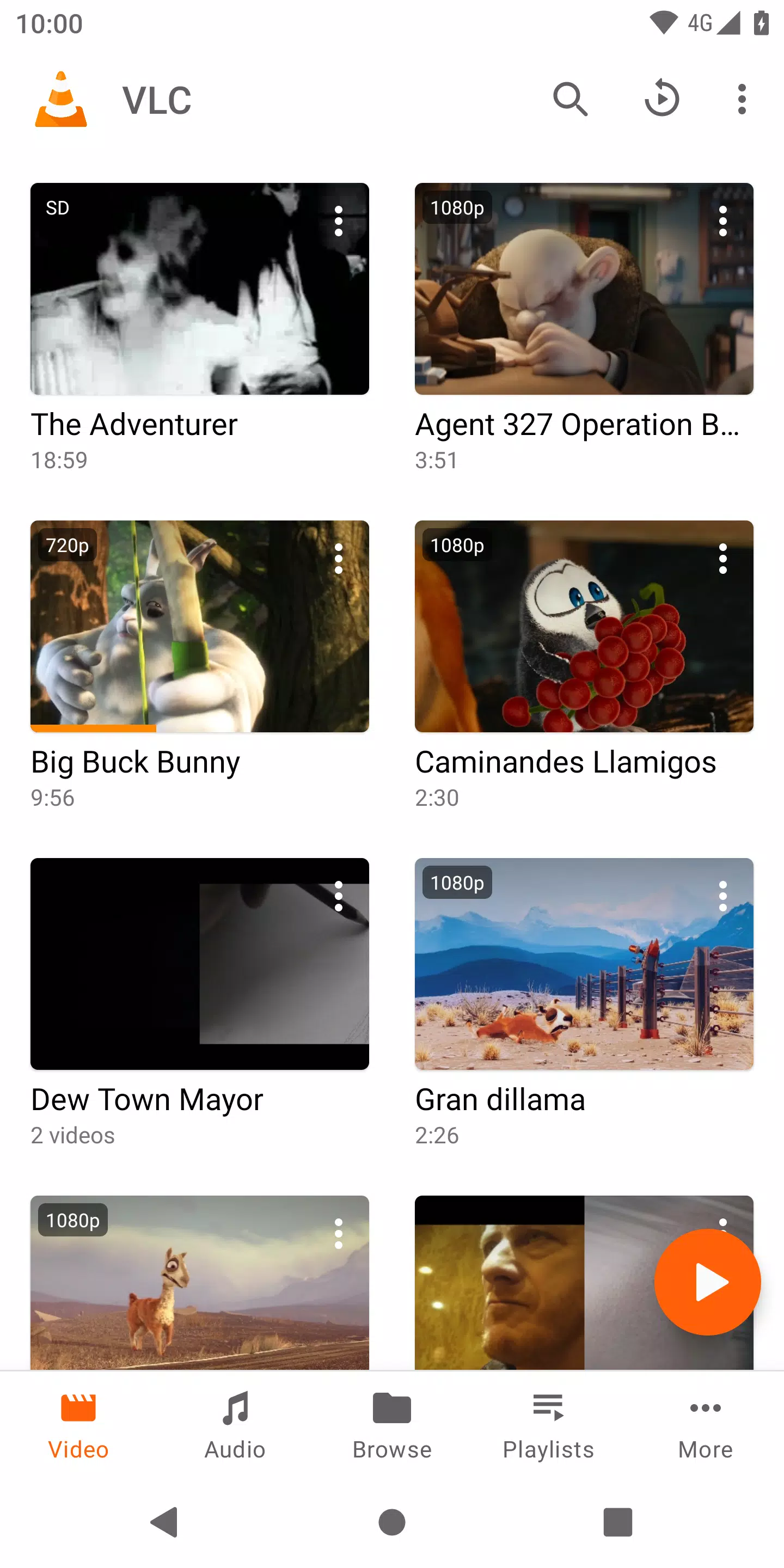 VLC Media Player Tangkapan skrin 1