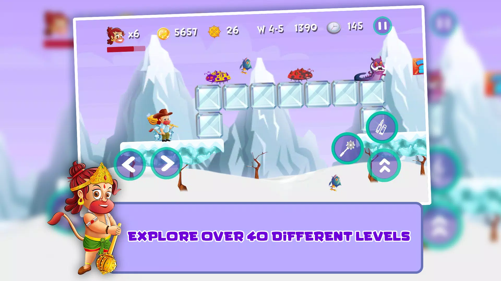 Schermata Bal Hanuman - Adventure Game 2