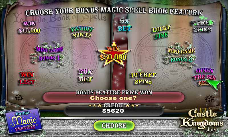 Schermata Castle Kingdoms Magic Dragon Legend Slots FREE 3