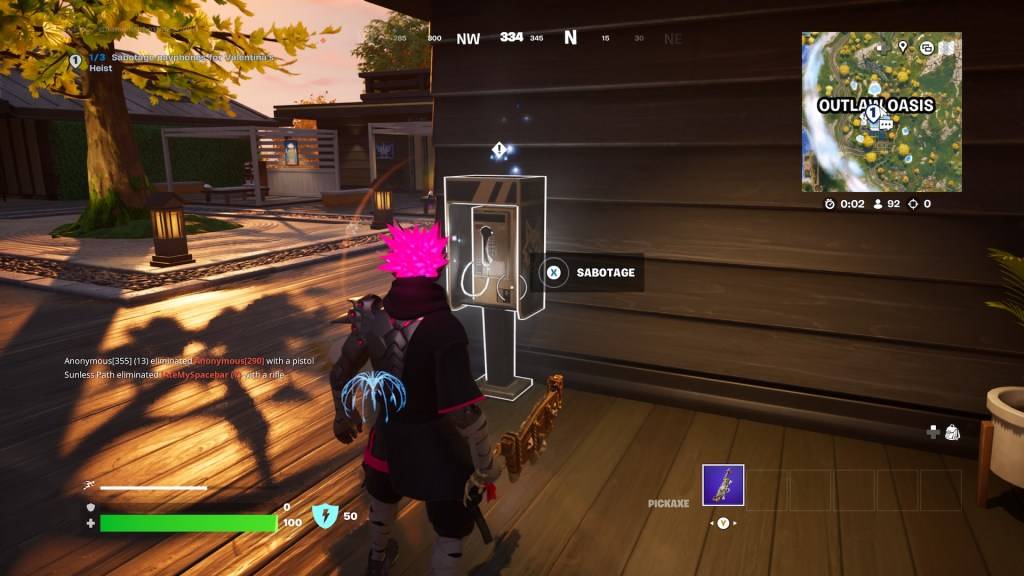 Fortnite aracı telefon.
