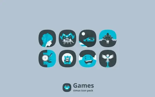 Timus: Rounded Dark Icon Pack應用截圖第2張