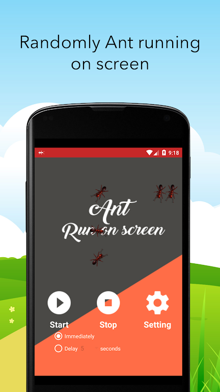 Ant Run on Screen Prank應用截圖第1張