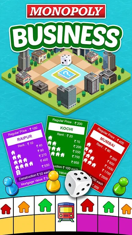 Vyapari Game : Business Dice Board Game スクリーンショット 1