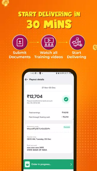 Swiggy Delivery Partner App应用截图第3张