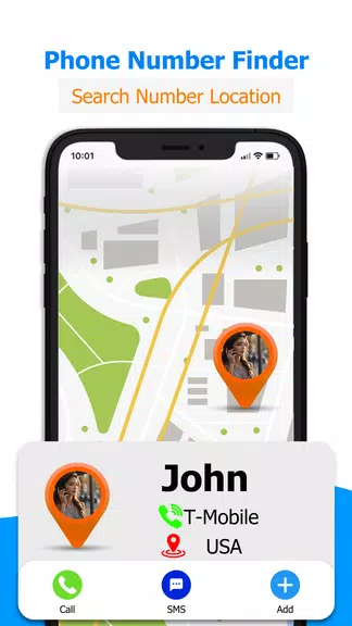GPS Mobile Number locator App应用截图第4张