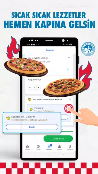 Domino’s Pizza Turkey ภาพหน้าจอ 3
