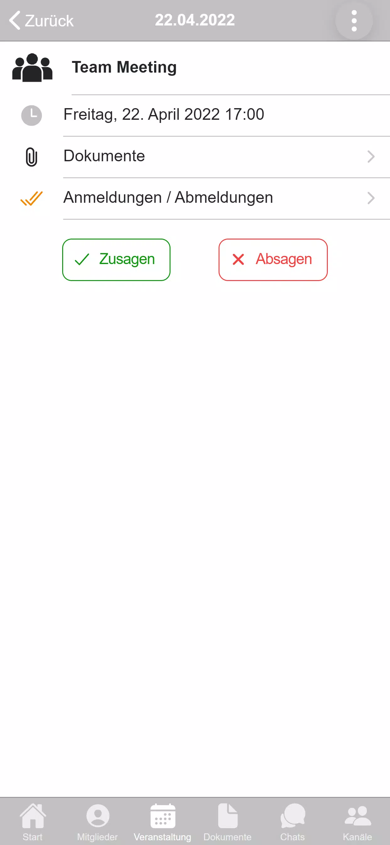Schermata MontuaPartnerApp 3
