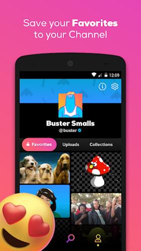 GIPHY: GIF & Sticker Keyboard ဖန်သားပြင်ဓာတ်ပုံ 2