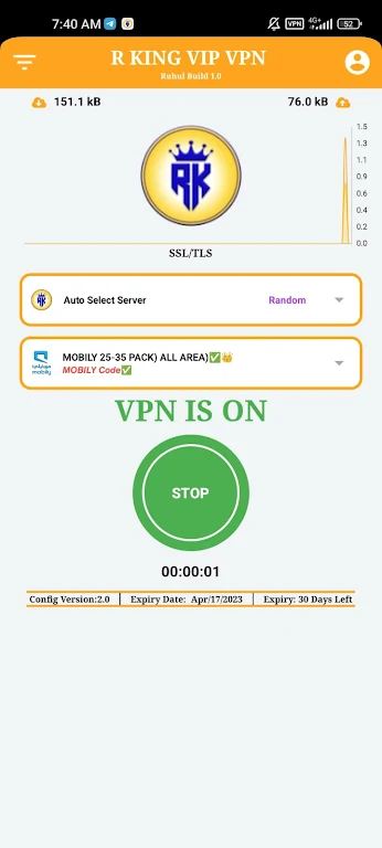 R King vip vpn ဖန်သားပြင်ဓာတ်ပုံ 3
