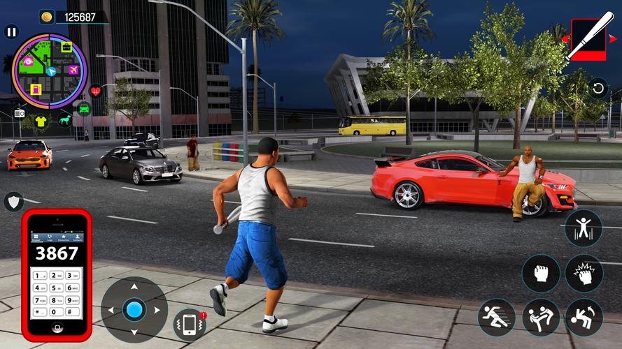 Gangster Mafia City Crime Game Captura de pantalla 2