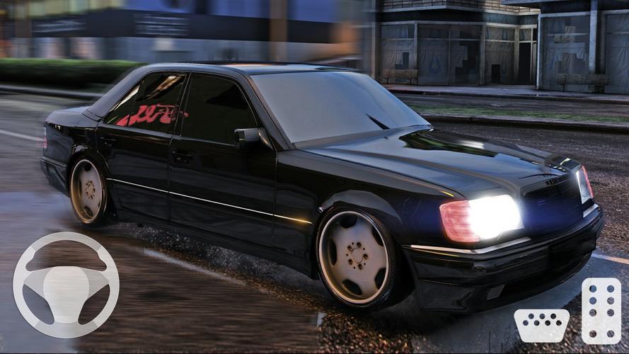 E500: City Car Drive 스크린샷 1