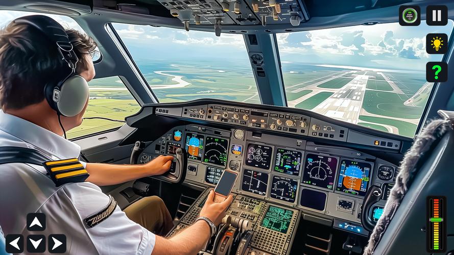 Airplane Simulator 3D Offline应用截图第3张
