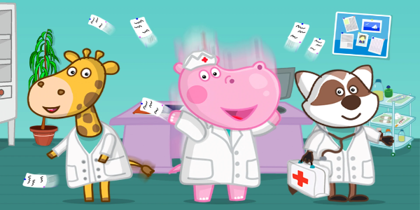 Hippo doctor: Kids hospital スクリーンショット 3