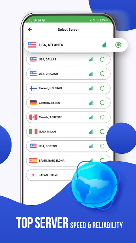 Fast VPN Wise VPN: Fast Secure Capture d’écran 3