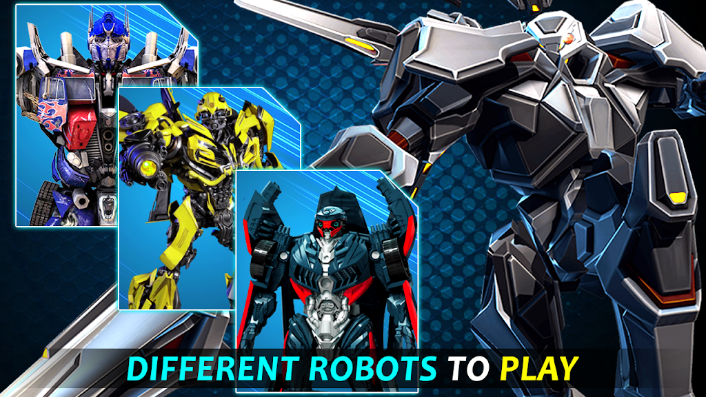 Futuristic Robot City Fighting 3D Game Capture d’écran 3