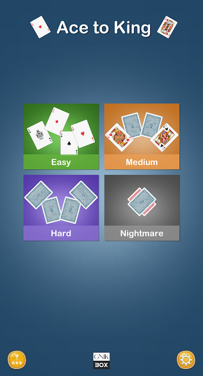 Ace to King - Find Card Games Ảnh chụp màn hình 3