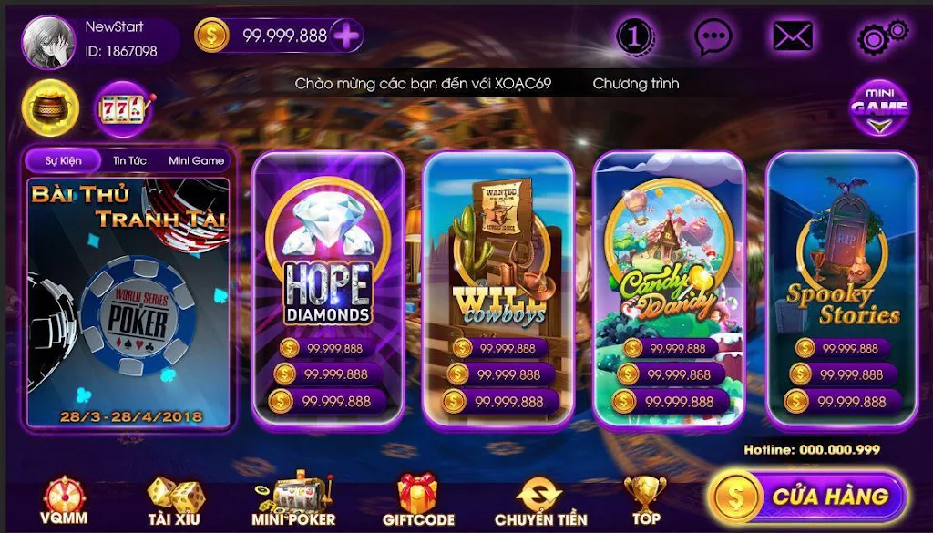 Hero - Cong game giai tri应用截图第1张